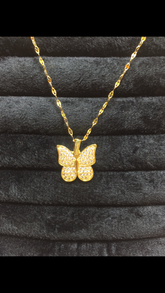 Butterfly Locket Openable